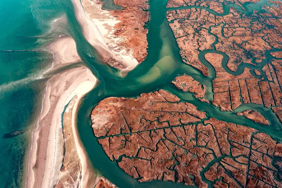Cape Cod Abstract Aerial Photography — photograph by José Luis Vílchez