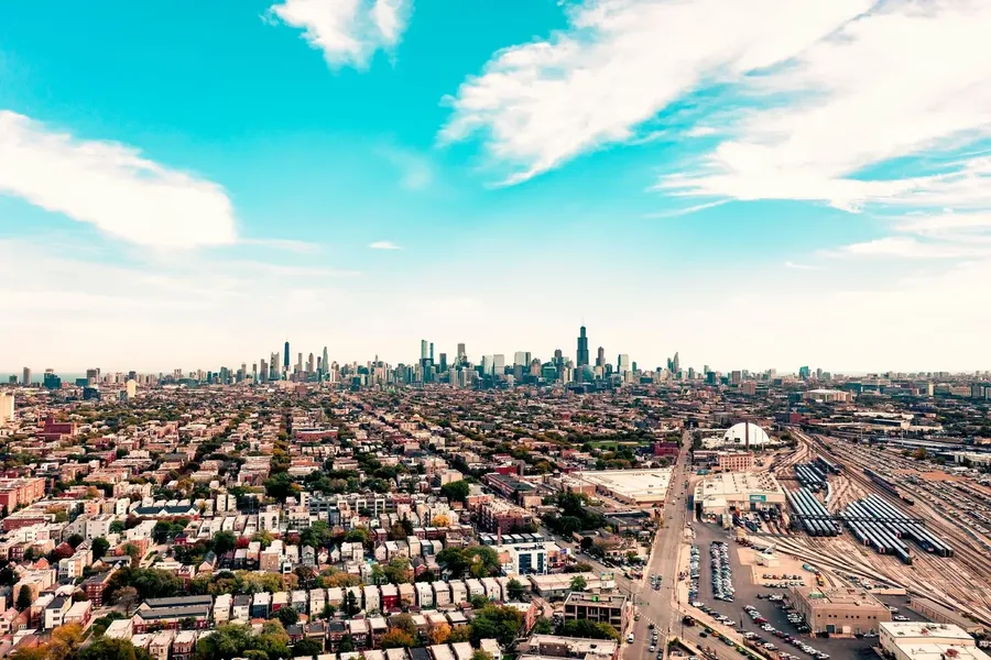 Chicago Skyline Urban Photography — photograph by José Luis Vílchez